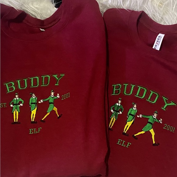 Tops - Buddy Elf crewneck sweatshirt